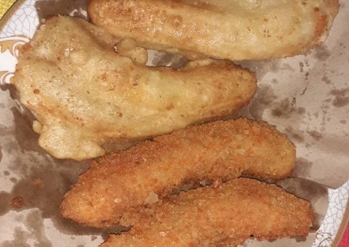 Resep Pisang goreng dan pisang krispy(simpel mudah dan murah) yang Enak