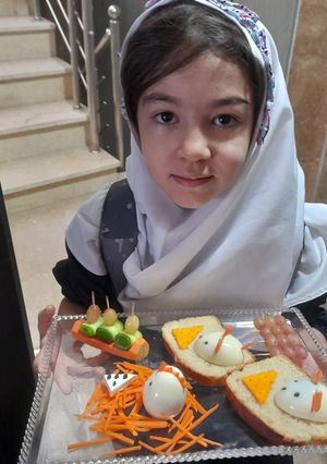 عکسی از دستور تزئین تخم مرغ ۳
