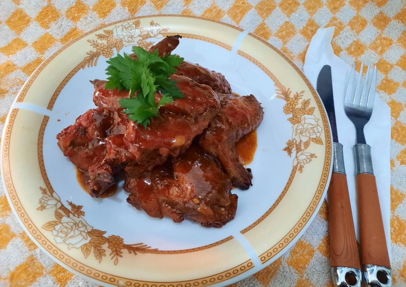 Spicy wings ala Kay's Mama