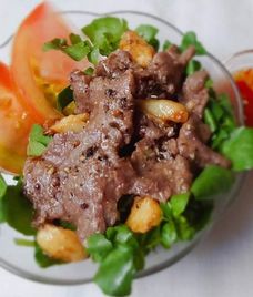 cải xoong thịt bò