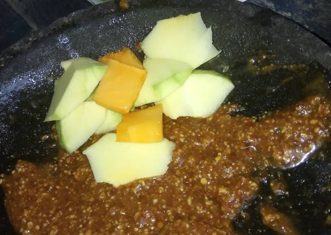 Resep Rujak buah Anti Gagal