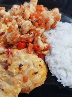 รูปของ ข้าว ไข่ข้นกุ้ง