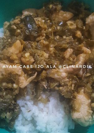 Foto resep Ayam Cabe Ijo