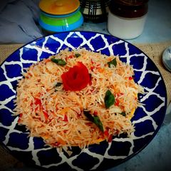 Tomato rice A picture of Tomato rice.