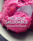 Helado saludable