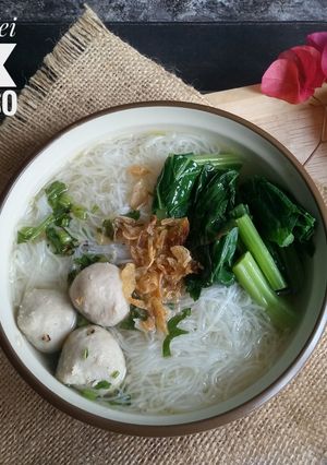 Foto resep Bihun Kuah Bakso