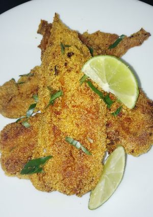 A picture of Crispy Bombay duck fry(Bombil fry).
