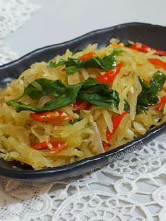 Foto resep Tumis Pepaya Daun Melinjo