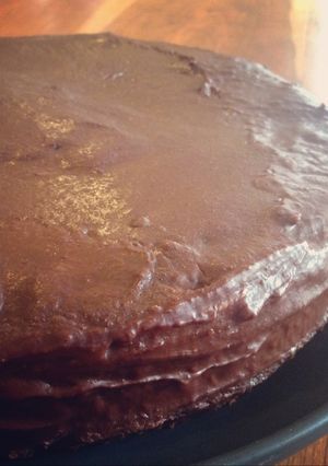 A picture of Sacher Torte.