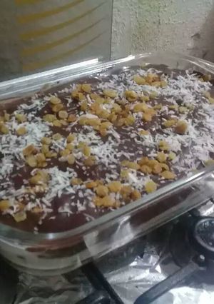 صورة لوصفة مهلبية بالكاكاو