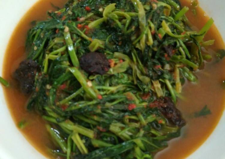 Bumbu memasak Cah kangkung asam jawa #bikin ramadan berkesan #, Lezat