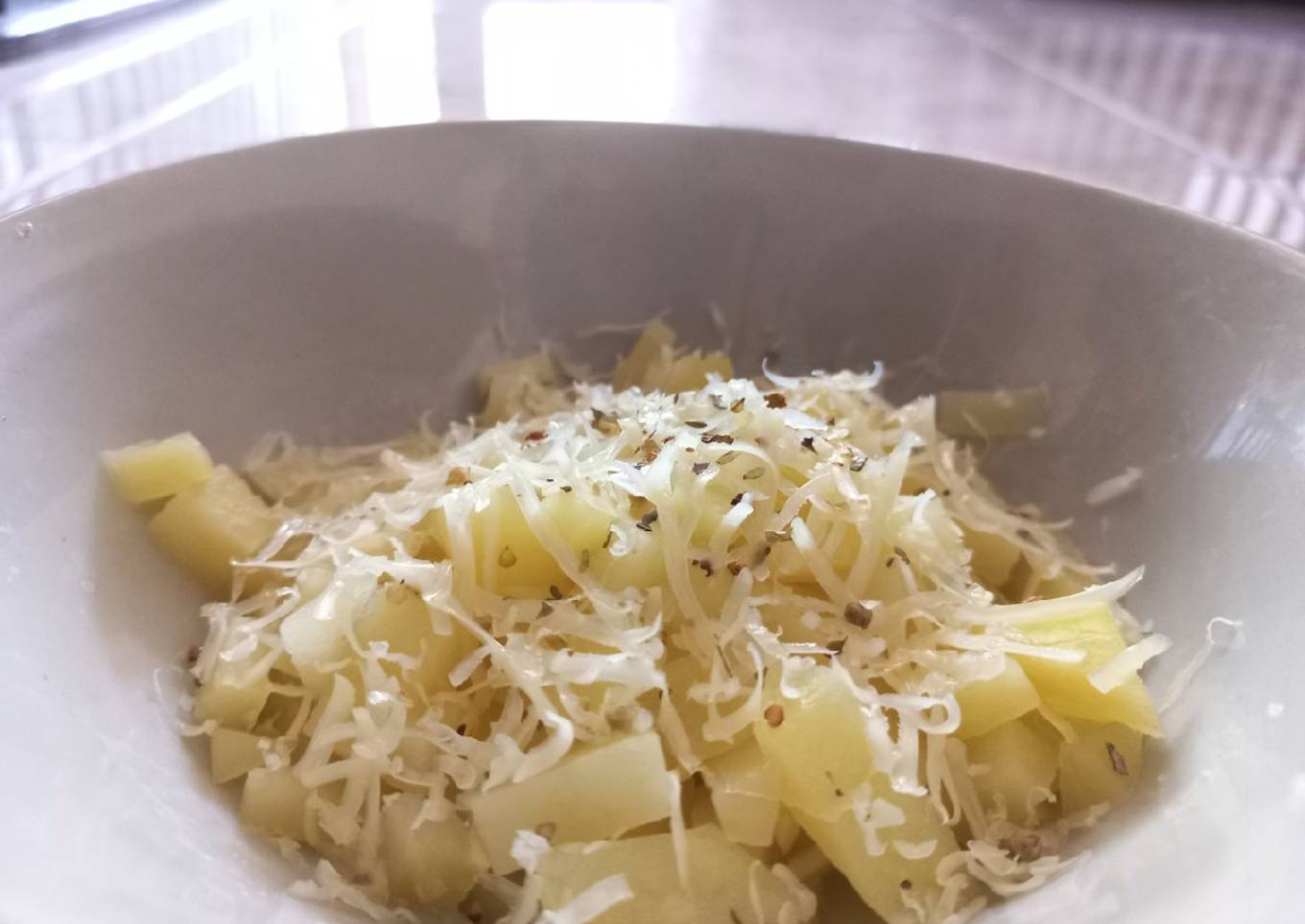 Kentang Keju Panggang Microwave
