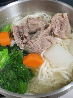 簡易版清燉牛肉麵 的食譜成品照片