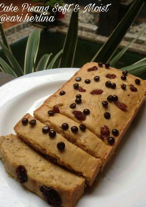 Foto resep Cake Pisang Soft & Moist