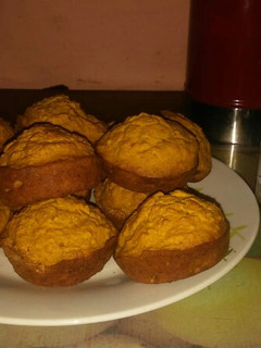 Una foto de Muffins😍sin grasas y sin harina de trigo 👌