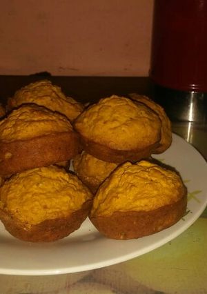 Una foto de Muffins😍sin grasas y sin harina de trigo 👌