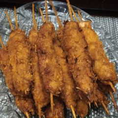 A picture of 5 Ingredient Chicken crispy sticks.