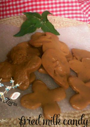 A picture of #ILOKAR MADARAR GARI(Boiled milk candy).