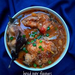 Catfish peppersoup A picture of Catfish peppersoup.