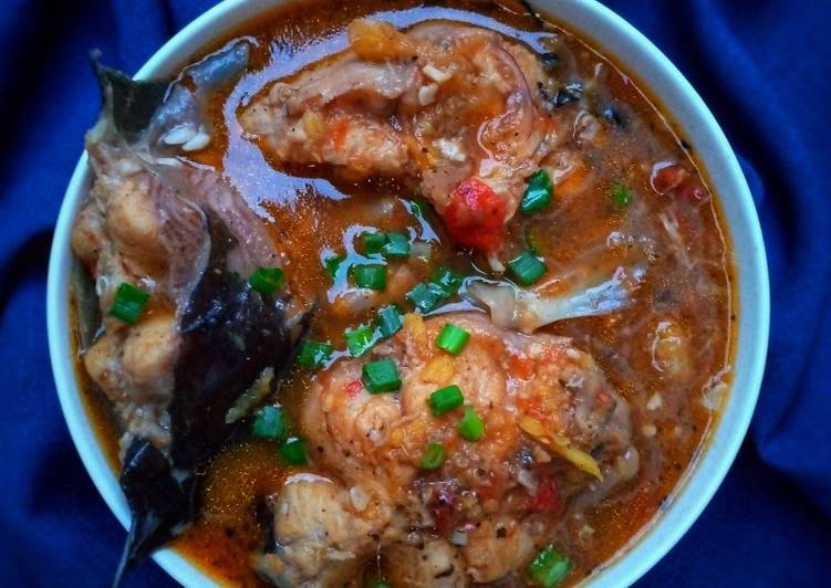 Simple Way to Make Homemade Catfish peppersoup