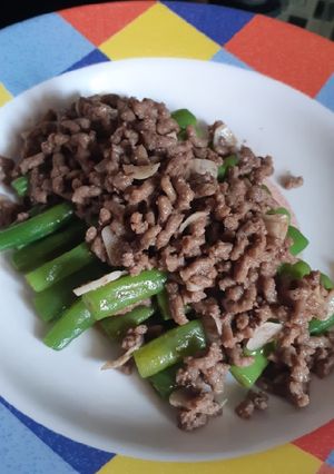 Foto resep Tumis Buncis Daging Giling