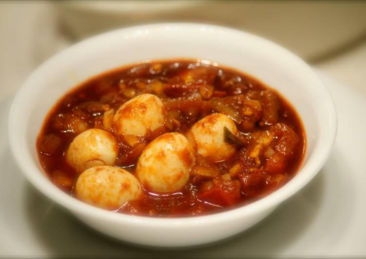 Step-by-Step Guide to Make Favorite Quail Eggs In Red Chilli Sauce