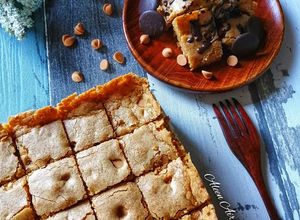 Gambar Caramel Butterscotch Brownies #syedmunawwar