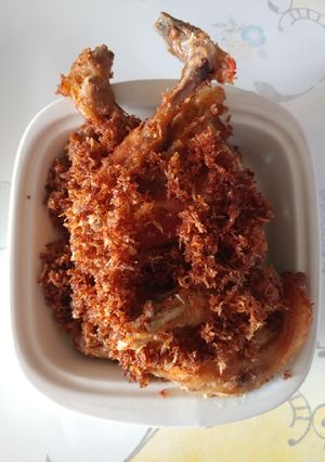 Foto resep Ayam goreng kelapa
