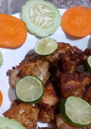 صورة لوصفة خلطة صدور الدجاج على طريقتي 😉