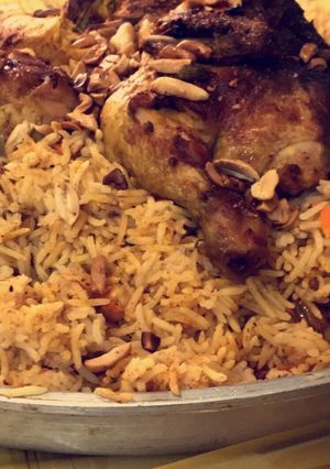 صورة لوصفة رز بخاري