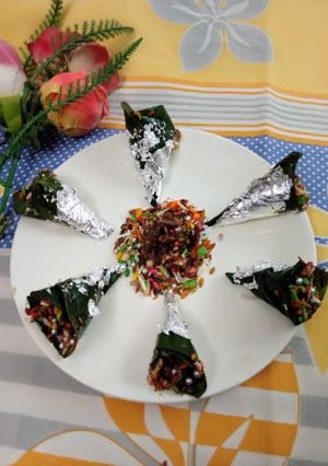 A picture of Meetha paan.
