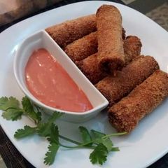 A picture of Pizza Bread Rolls.