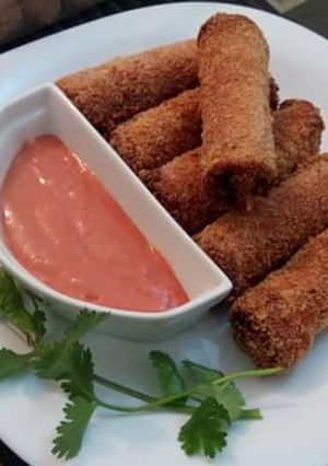 A picture of Pizza Bread Rolls.