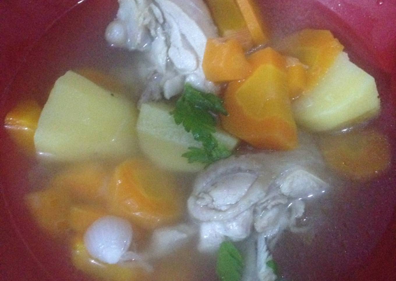 Sup ayam kilat