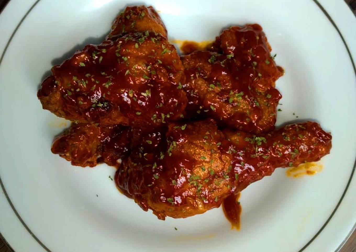 Korean chicken spicy simple