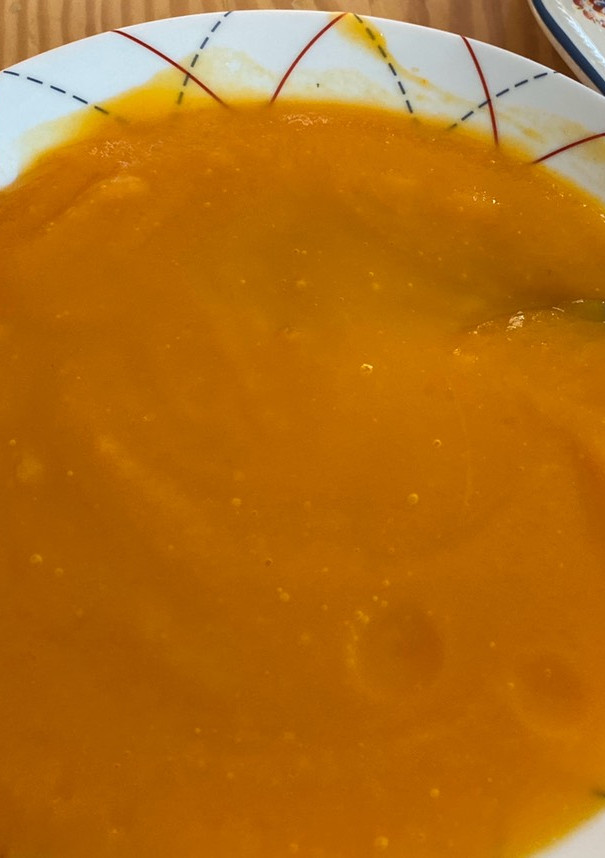 Una foto de Crema de Calabaza