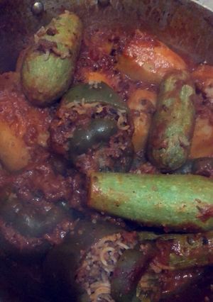 صورة لوصفة محاشي بطريقتي