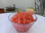 Una foto de granizados batidora