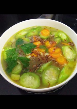 Foto resep Sup oyong /gambas