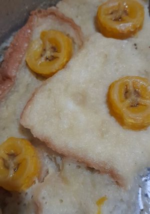 Foto resep Serikaya pisang roti tawar