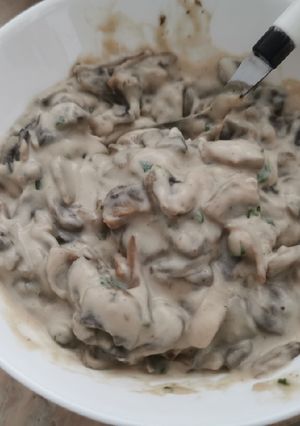 Gombaszósz recept fotója