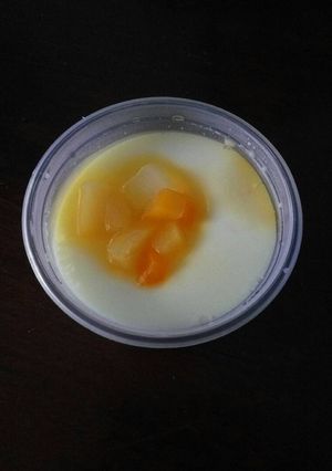 Foto resep Puding susu fruity