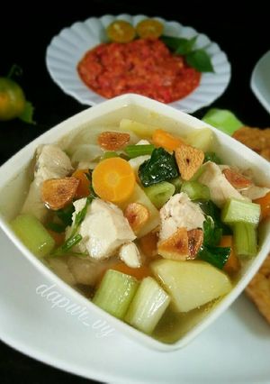 Foto resep SOP AYAM kemenangan mix Sayur (#pr_sop)