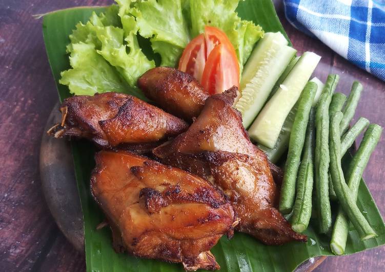 Cara mudah Membuat Ayam Kalasan yang Enak