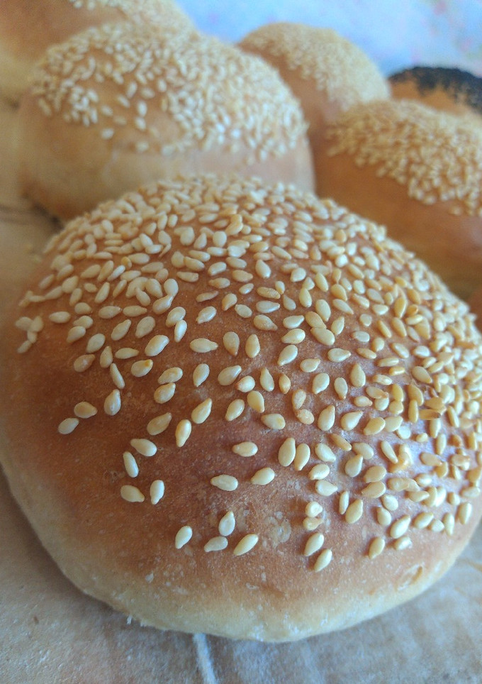 Una foto de Pan de hamburguesa 🍔