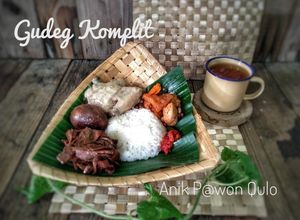 Foto resep Gudeg Komplit