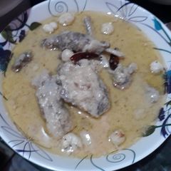 A picture of Mutton Rezala.