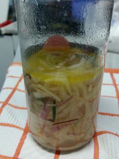 Una foto de Encurtidos de Cebollas de Guayonje. (106) #Recetasdefindemes