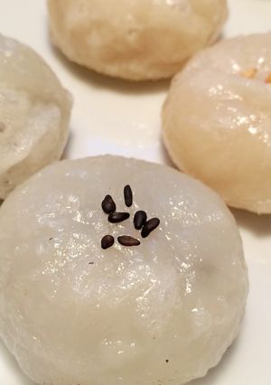 元宵節~軟q爆漿烤湯圓! 的食譜成品照片