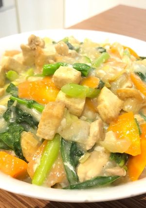 Foto resep Capcay bun tahu
